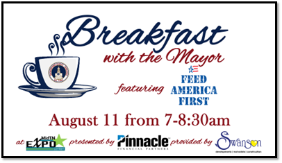 Breakfast with the mayor graphic 